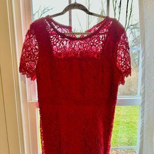 Red Lace Dress